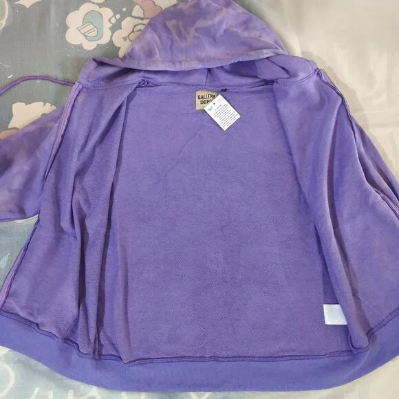 Gallery Dept. Tie-dye Zip-up Hooded Sweatshirt - Picture 6 of 8